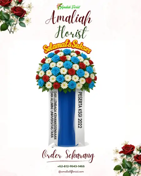 Standing Flowers Cabang Empat